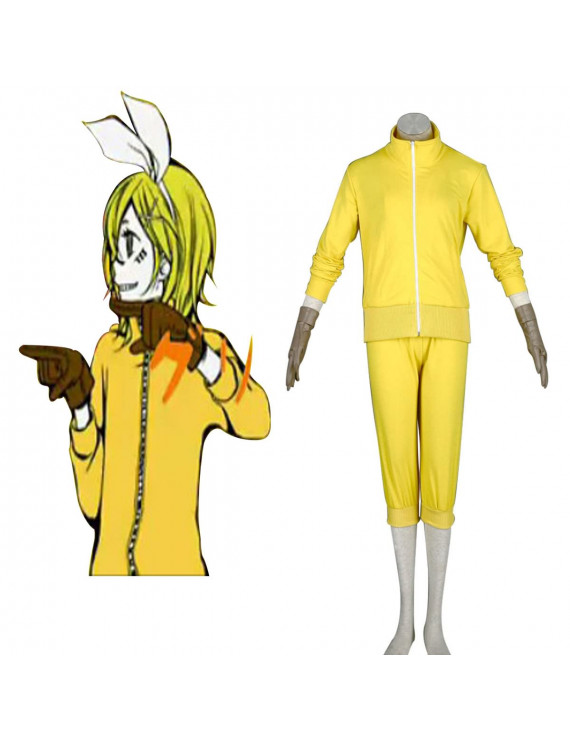 Vocaloid Kagamine Rin 7TH Cosplay Costumes