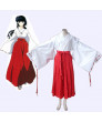 Inuyasha Kikyo Cosplay Costume Kendo Suit