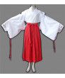 Inuyasha Kikyo Cosplay Costume Kendo Suit