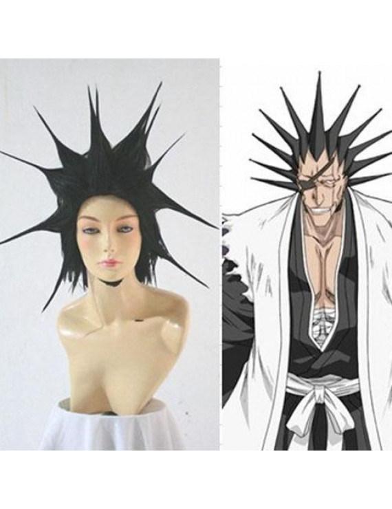 Bleach 11th Division Captain Zaraki Kenpachi Cosplay Wig