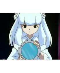 Inuyasha Kanna White Anime Cosplay Wig