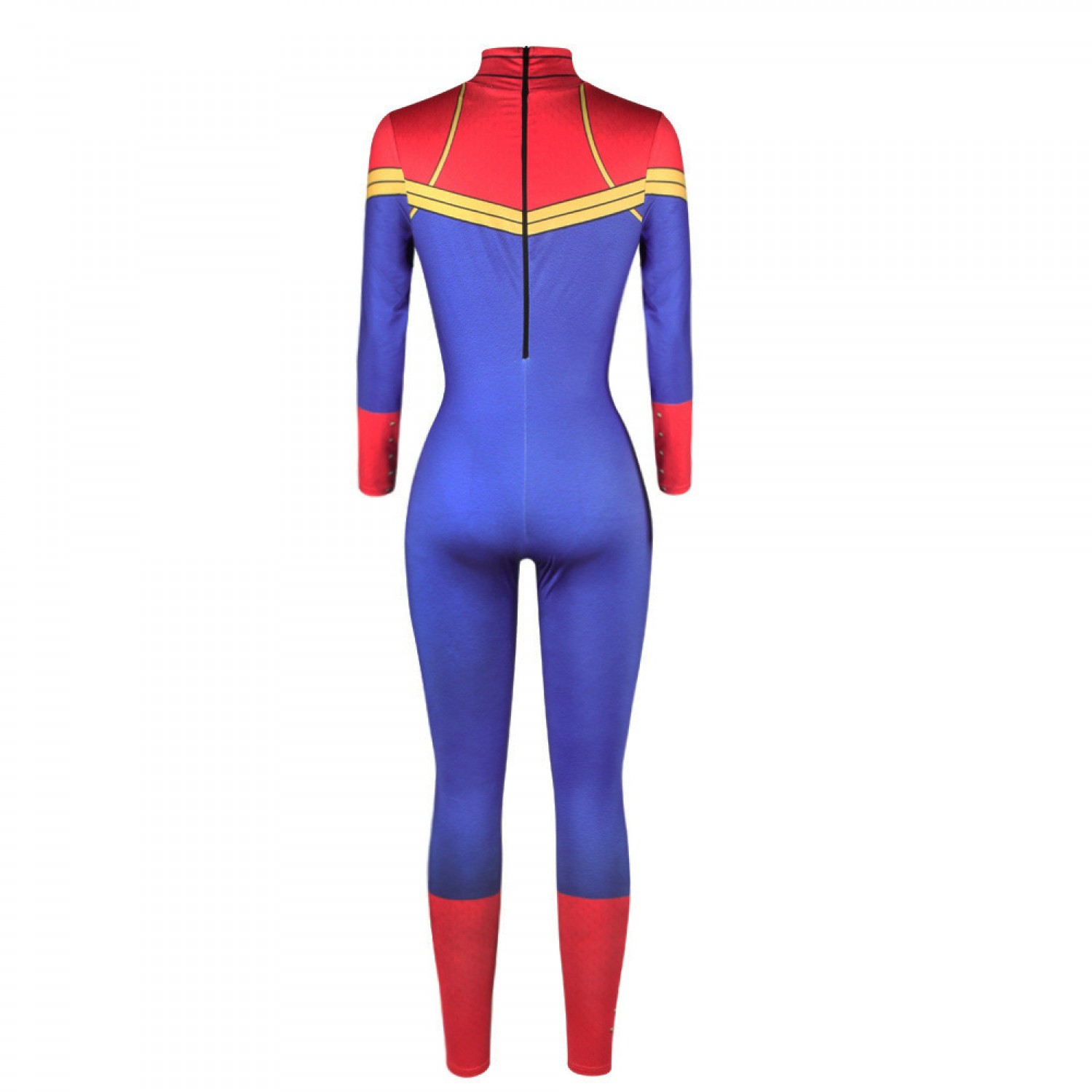 Jumpsuit Catsuit Cosplay Costumes for Captain Marvel Ms. Marvel Carol ...