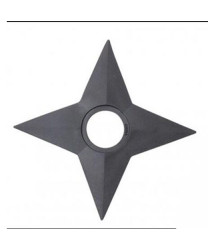 Plastic Naruto Ninja Throwing Stars Cosplay Accessories 9 cm