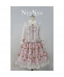Bear Prince Printed lace strap Sling Skirt Lolita Dress
