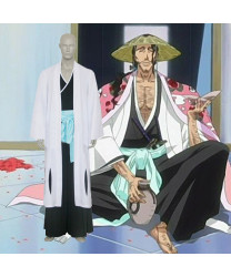 Bleach 8th Division Captain Kyouraku Shunsui Cosplay Outfits