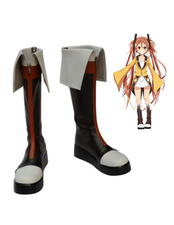 Black Bullet Aihara Enju Cosplay Shoes