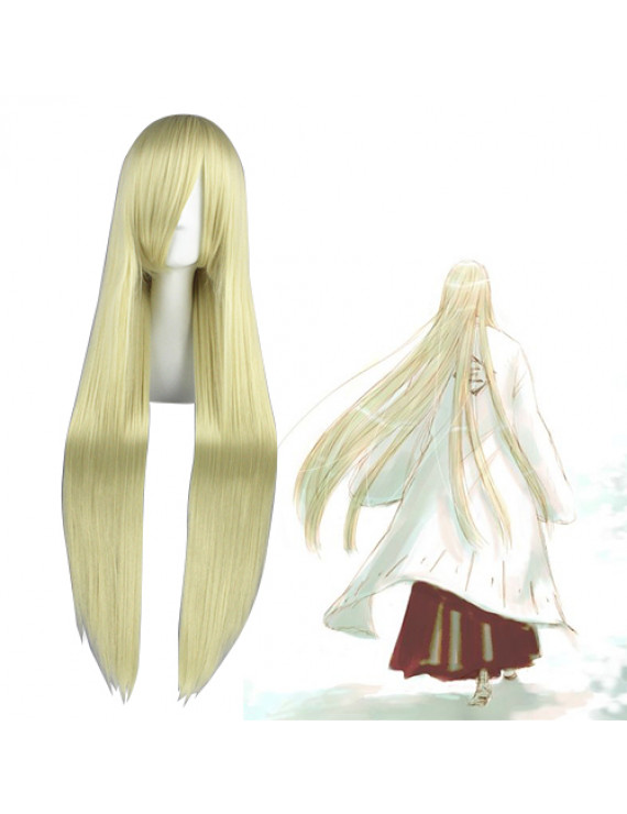 Bleach Hirako Shinji Light Blonde Long Straight Cosplay Wig