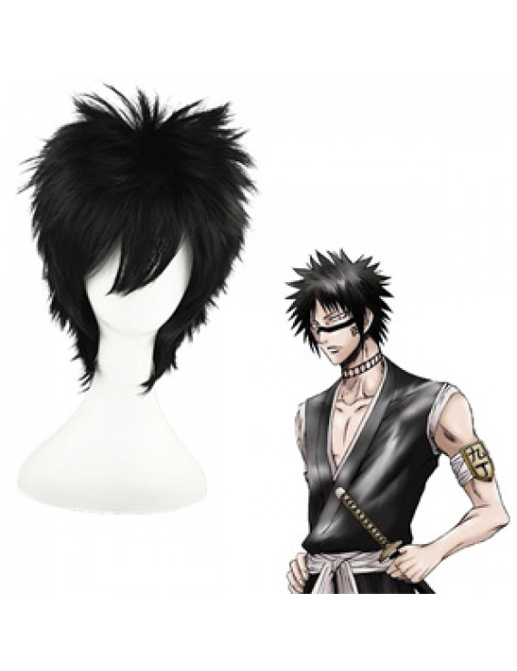 Bleach Hisagi Shuuhei Black Short Cosplay Wig