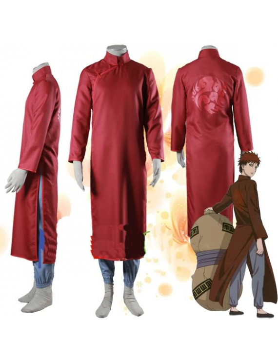 Naruto Gaara 8 th Chinese Style Japan Anime Cosplay Costume