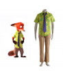 Zootopia Fox Nick Wilde Cosplay Outfits Costumes Full Set