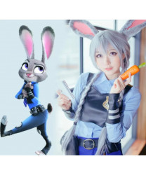 Zootopia Zootropolis Judy Hopps Cosplay Outfits 