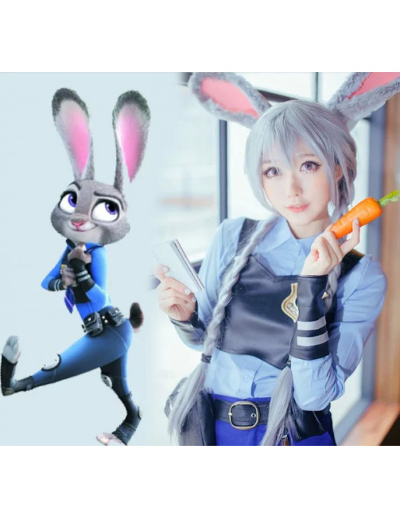 Zootopia Zootropolis Judy Hopps Cosplay Outfits 