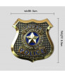 Zootopia Judy Hopps Rabbit Constable Police Badge Brooch Metal Cosplay