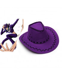 West Cowboy Hat for One Piece Nico Robin Miss Allsunday Cosplay Prop