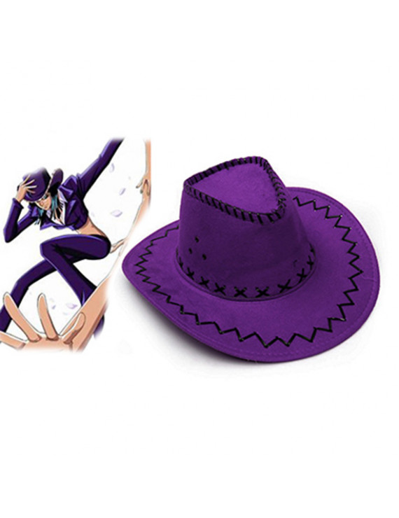 West Cowboy Hat for One Piece Nico Robin Miss Allsunday Cosplay Prop