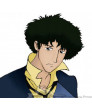 Cowboy Bebop Spike Spiegel Black Short Cosplay Wig