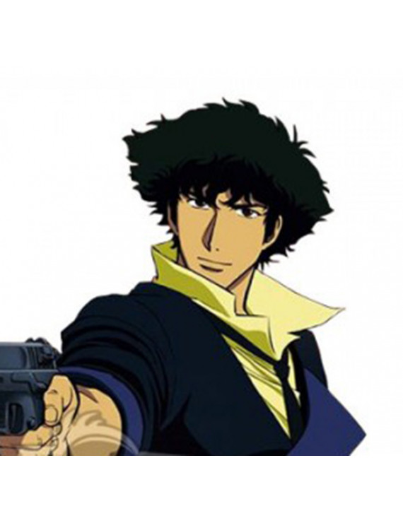 Cowboy Bebop Spike Spiegel Black Short Cosplay Wig