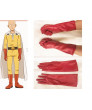 One Punch Man Saitama Red Pu Leather Gloves