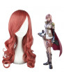 Final Fantasy Eclair Farron Pink Long Wavy Cosplay Wig
