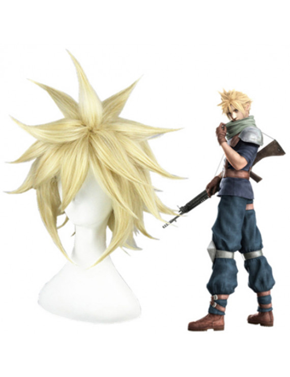 Final Fantasy Cloud Strife Cosplay Wig