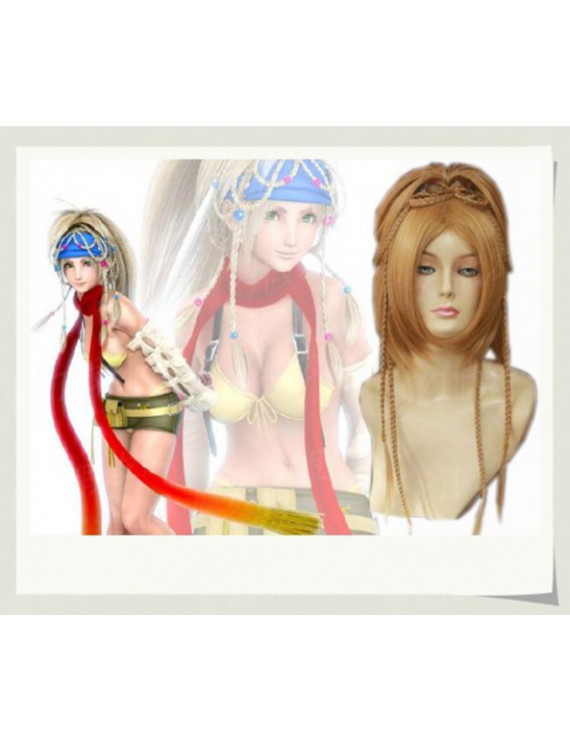 Final Fantasy FFX Rikku Full Style Cosplay Wig 60 cm