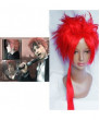 Final Fantasy VII Reno Red Long Cosplay Wig 80 cm