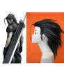 Final Fantasy VII FF7 Zack Fair Black Short Full Style Cosplay Wig