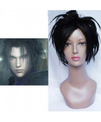 Final Fantasy Zack Fair Black Short Cosplay Wig