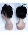 Final Fantasy Zack Fair Black Short Cosplay Wig