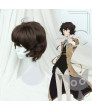 Bungo Stray Dogs Dazai Osamu Brown Short Cosplay Wig