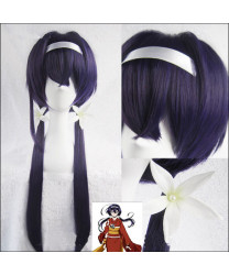 Bungo Stray Dogs Izumi Kyouka Purple Long Ponytail Cosplay Wig