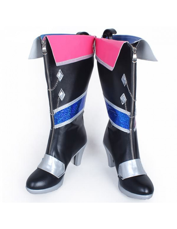 Custom Aikatsu! Kurosawa Rin Cosplay Boots Shoes