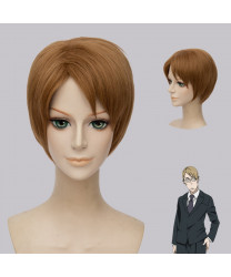 91 Days Valbero Brown Short Cosplay Wig