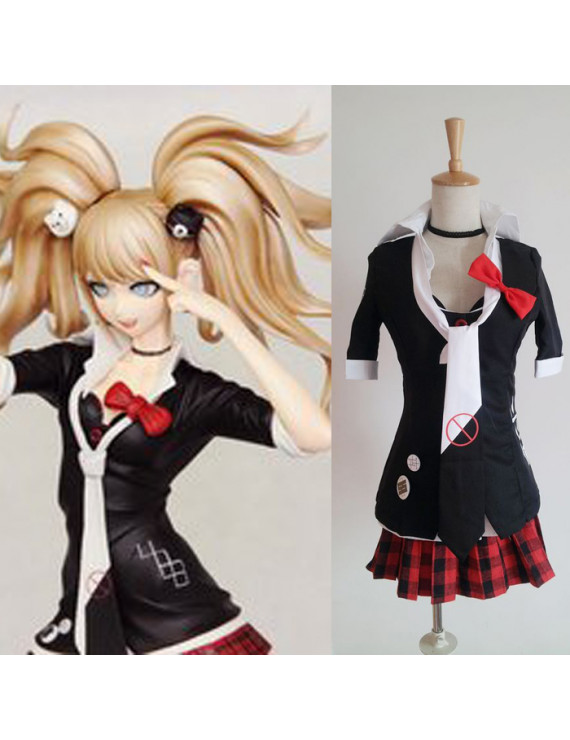 Danganronpa Dangan-Ronpa Junko Enoshima Cosplay Costume Dress