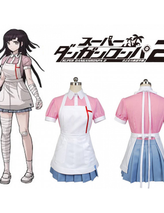 Danganronpa 2 Goodbye Despair Mikan Tsumiki School Uniform Cosplay Costume