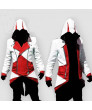 Assassin's Creed Assassin White and Red Cosplay Costumes