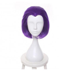 DC Teen Titans Season Raven Pride Rachel Roth Purple Cosplay Wig