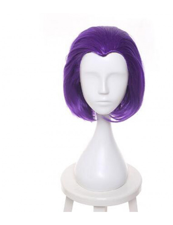 DC Teen Titans Season Raven Pride Rachel Roth Purple Cosplay Wig