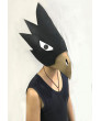 My Hero Academia Boku no Hero Akademia Fumikage Tokoyami Cosplay Mask