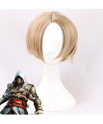 Assassin's Creed Edward James Kenway Cosplay Wig