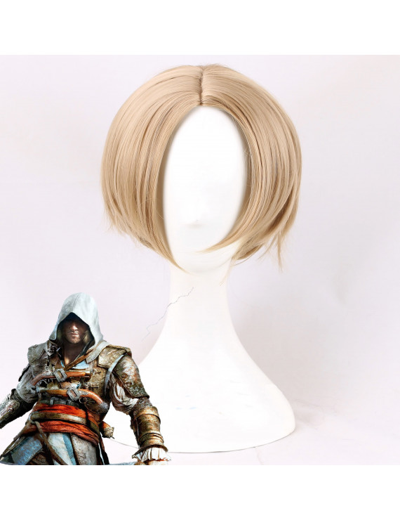 Assassin's Creed Edward James Kenway Cosplay Wig