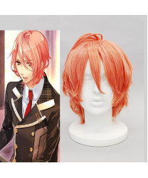 Starry Sky Hayato Aozora Red Orange Cosplay Wig