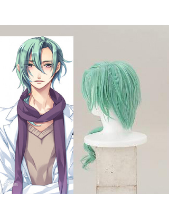 Starry Sky Hoshizuki Kotarou Short Green Cosplay Wig