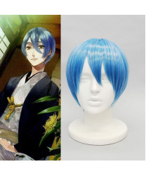 Starry Sky Homare Kanakubo Short Blue Cosplay Wig