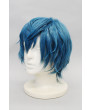 Starry Sky Izushima Iku Blue Short Cosplay Wig