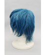 Starry Sky Izushima Iku Blue Short Cosplay Wig