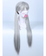 Zootopia Judy Hopps Light Gray Long Straight Cosplay Wig