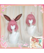 How NOT to Summon a Demon Lord Sylvie Pink Short Cosplay Wig
