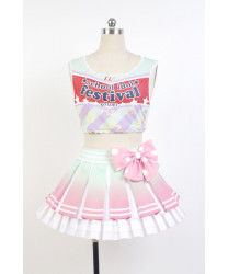 Love Live! Kotori Minami School Idol Cheerleading Cosplay Costume