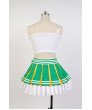 LoveLive! Hanayo Koizumi School Idol Cheerleading Cosplay Dress Costume